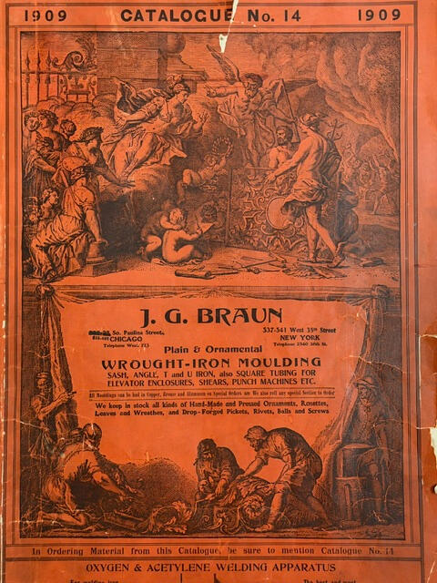 J.G. Braun Catalogue No. 14, 1909