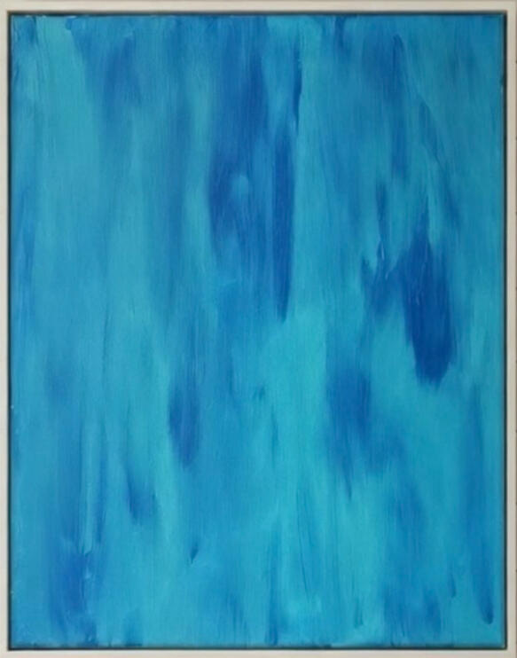 Coral Gardens (acrylic on 11x14 canvas)